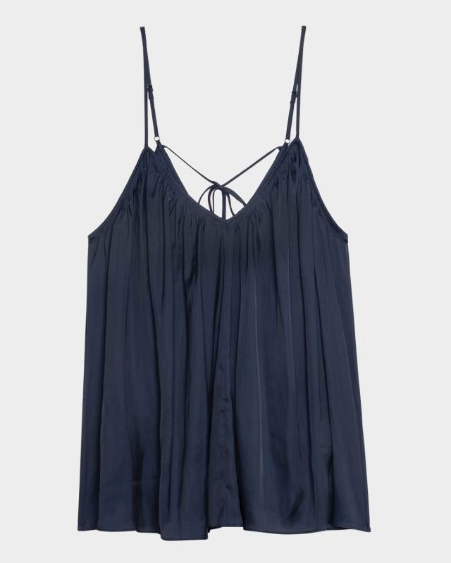 Cym Pleated Satin Camisol
